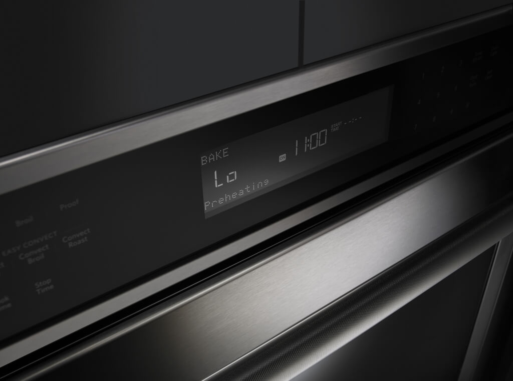 preheating oven