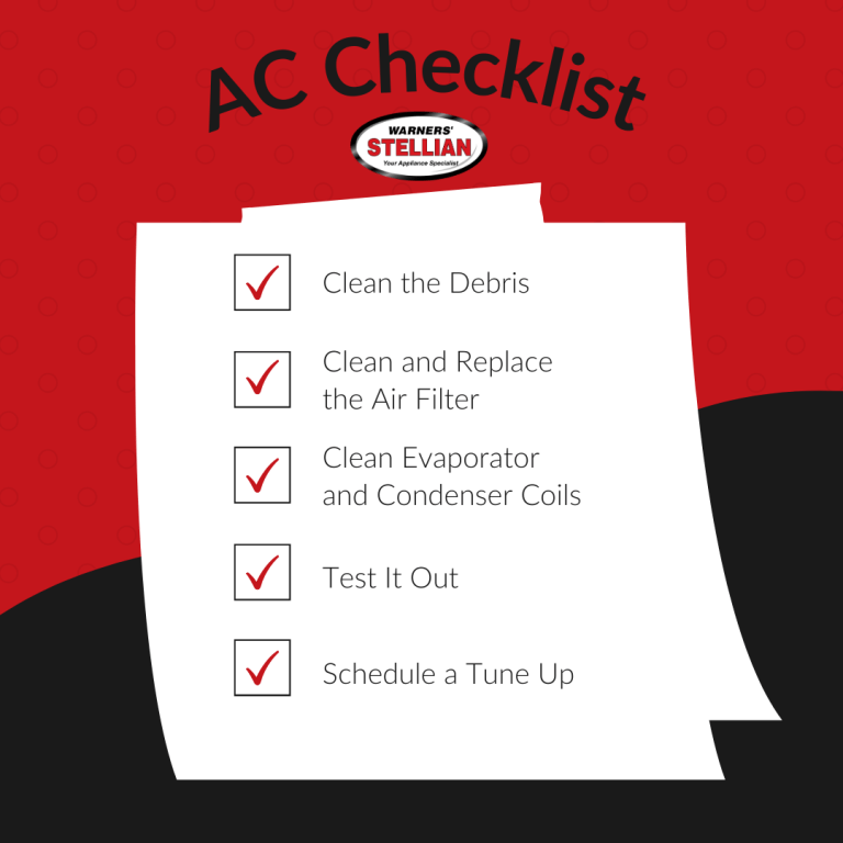 Air Conditioning Maintenance Checklist